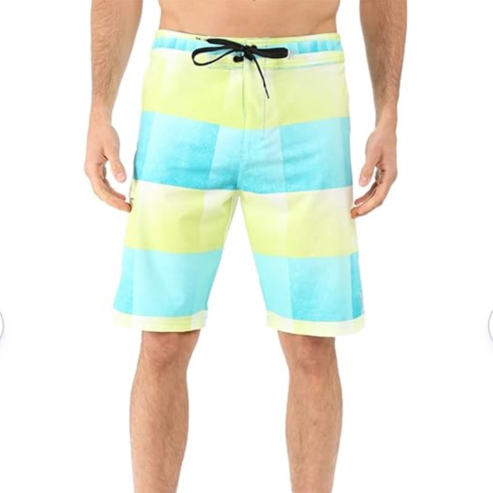 Hurley Men's Phantom Kingsroad Light 21" Board Shorts Hyper Jade Size 30